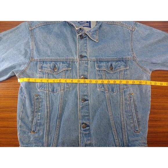 Vintage Hard Rock Cafe Jacket Mens Small Jean Denim Trucker Niagara Falls - Picture 8 of 9